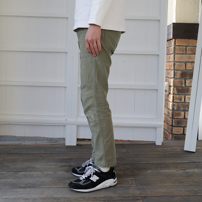 FOB FACTORY BAKER PANTS F0431 OLIVE – by CITRON
