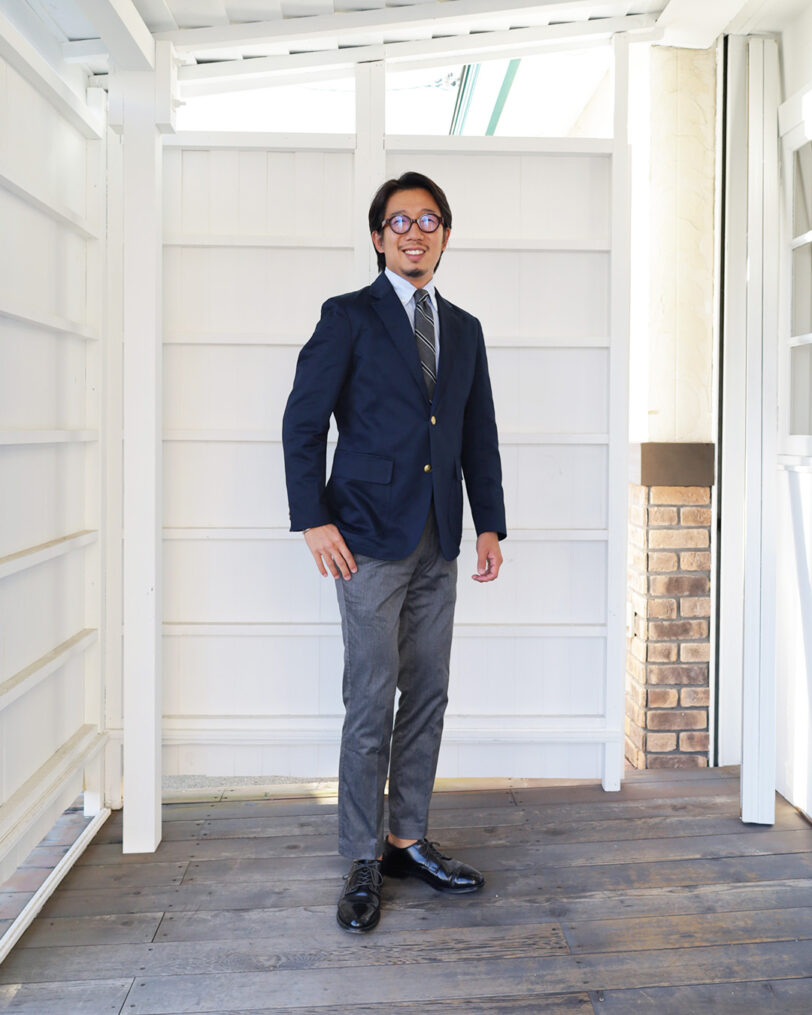 D.C.WHITE WEST POINT OFFICER BLAZER – by CITRON