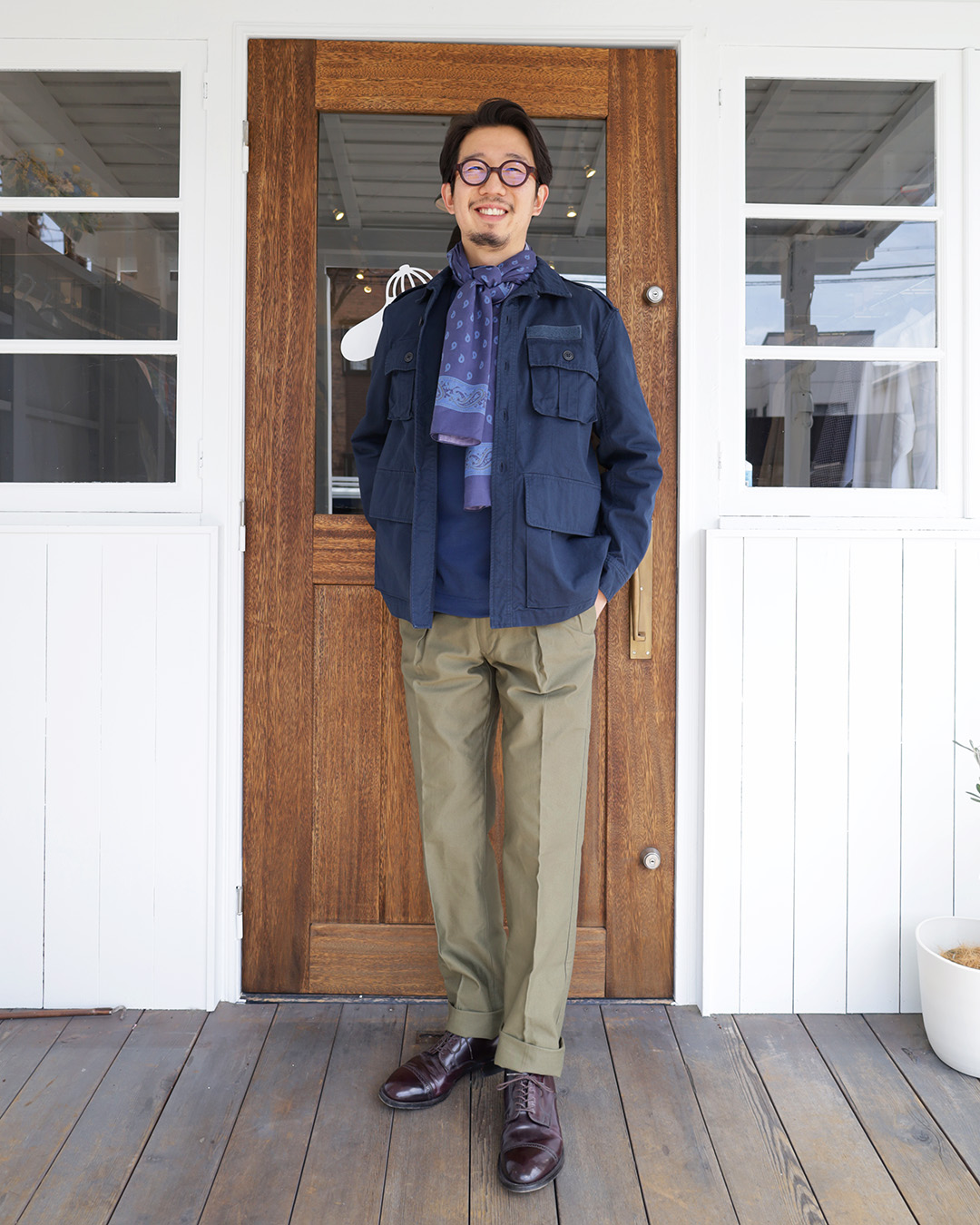 MIDA SPINKER DRILL Bush Jacket – by CITRON