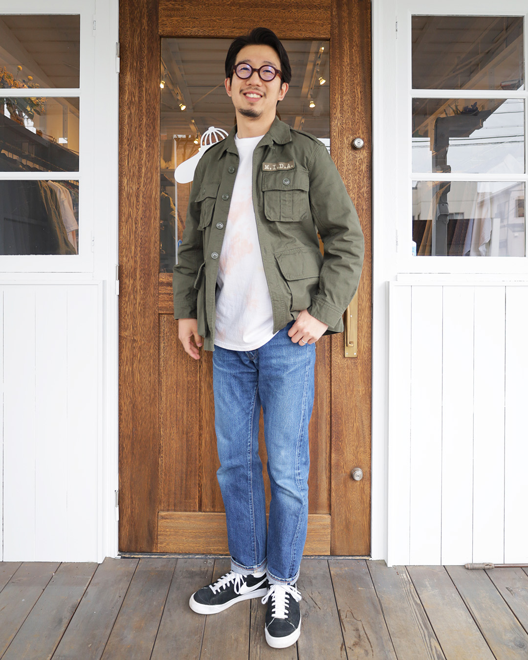MIDA SPINKER DRILL Bush Jacket – by CITRON