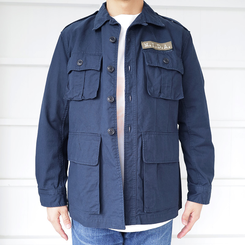 MIDA SPINKER DRILL Bush Jacket – by CITRON