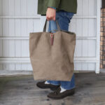 ARTS&CRAFTS #9 CANVAS 2WAY GROCERY TOTE – by CITRON