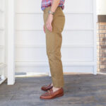 FOB FACTORY NARROW U.S TROUSER F0514 KHAKI – by CITRON