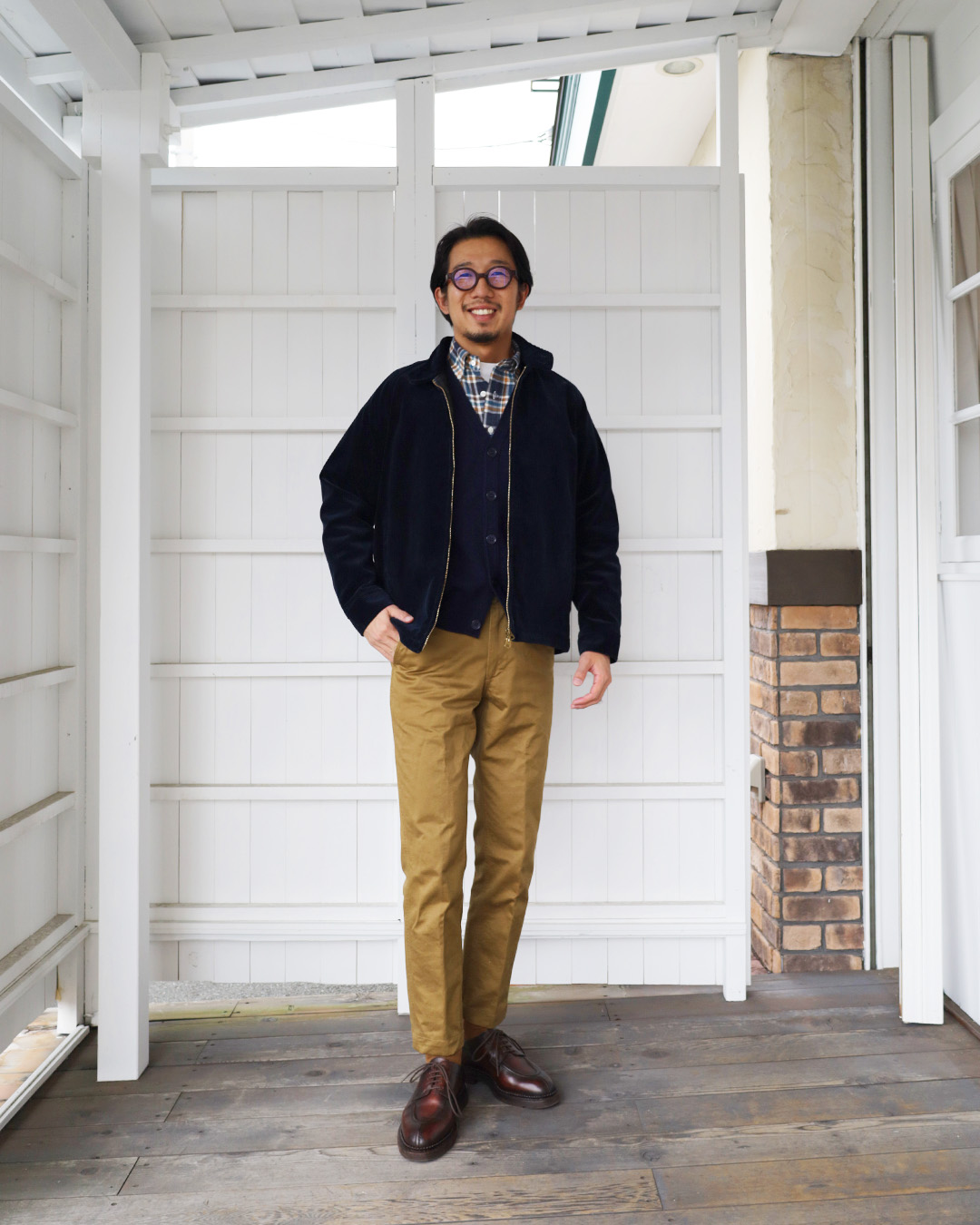FOBFACTORY CORDUROY HARRINGTON JKT F2429 – by CITRON