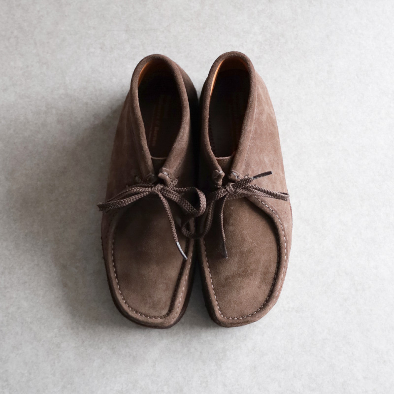 Padmore&Barns P404 オリジナルワラビー BRONZE SUEDE (BROWN) – by CITRON