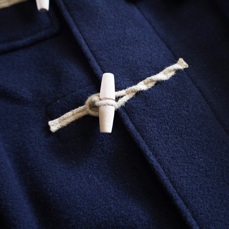 GLOVERALL MONTY DUFFLE COAT NAVY – by CITRON