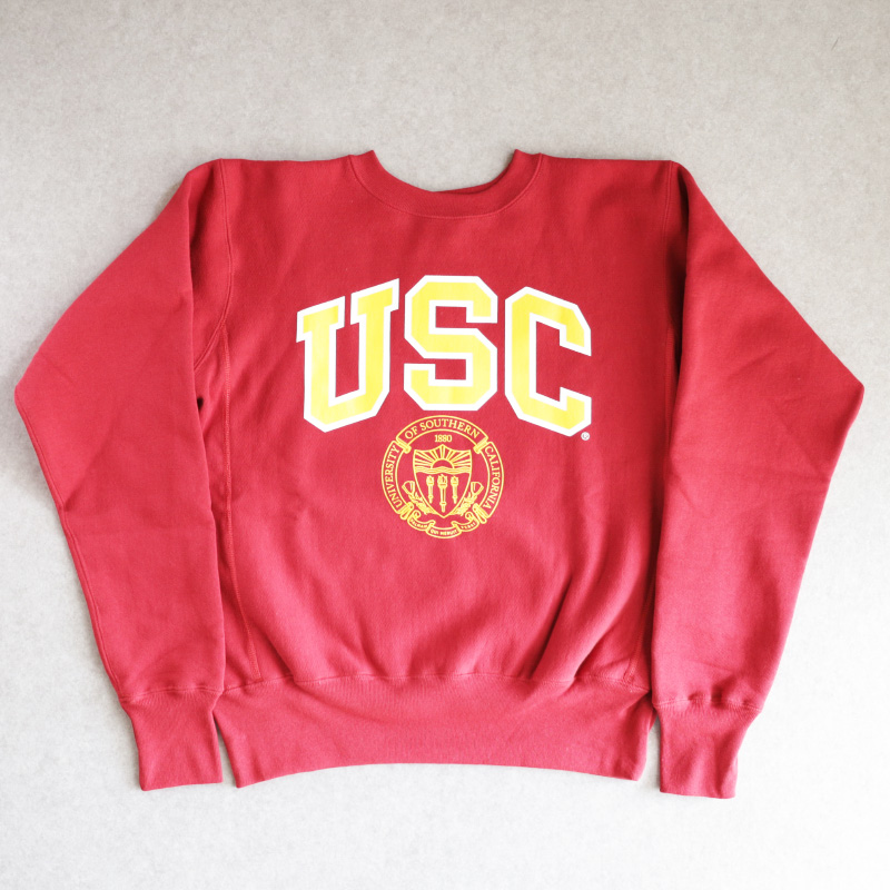 CHAMPION REVERSE WEAVE CREW SWEAT USC made in USA – by CITRON