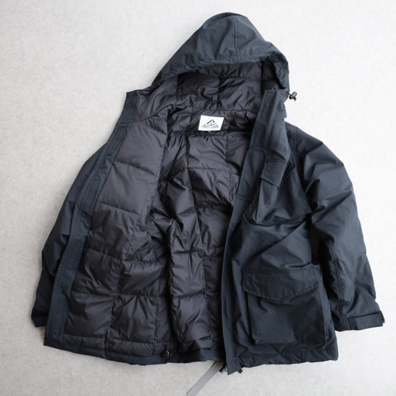 J&S FRANKLIN EQUIPMENT BRITISH ARMY COMBAT DOWN PARKA BLACK – by 