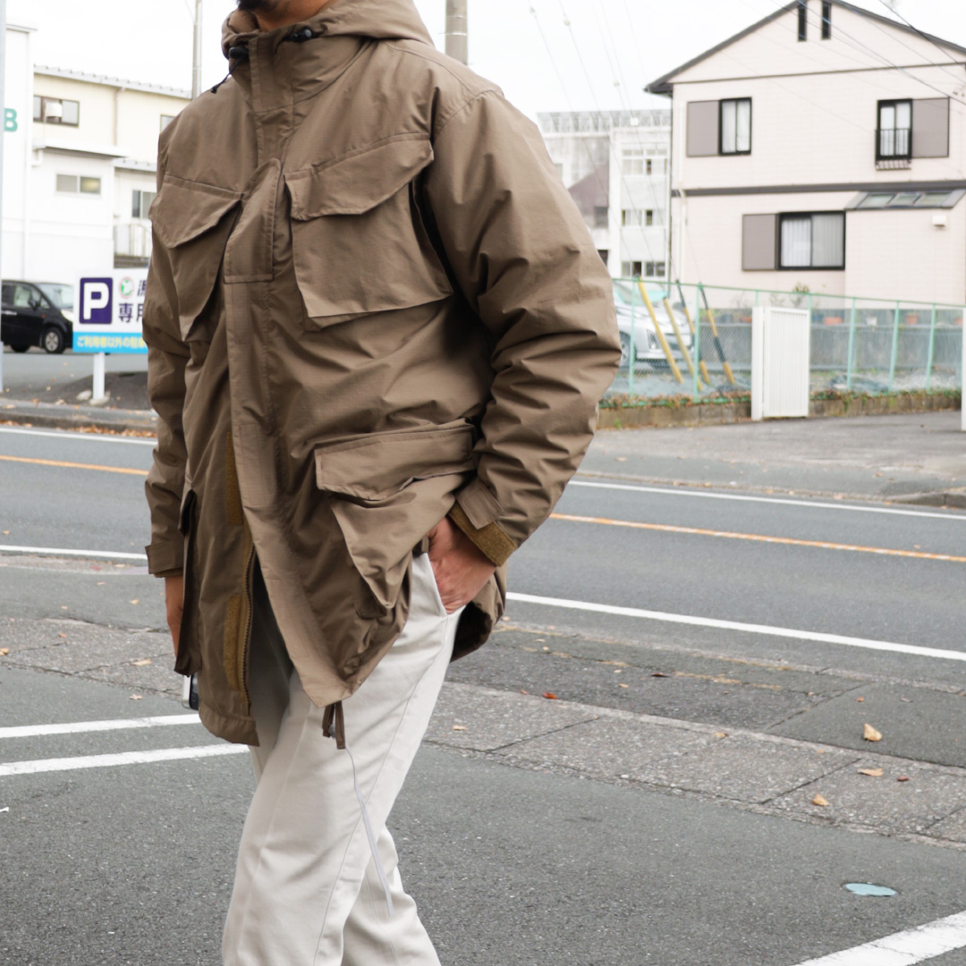 J&S FRANKLIN EQUIPMENT BRITISH ARMY COMBAT DOWN PARKA COYOTE – by 