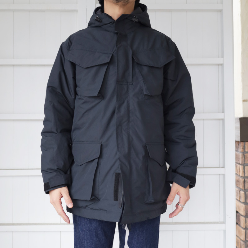 J&S FRANKLIN EQUIPMENT BRITISH ARMY COMBAT DOWN PARKA BLACK – by 