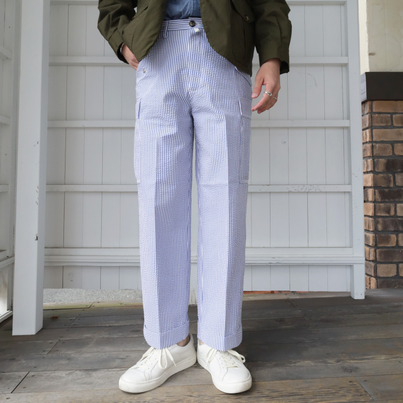 BARNSTORMER DRESS CARGO 1323SS Seersucker – by CITRON