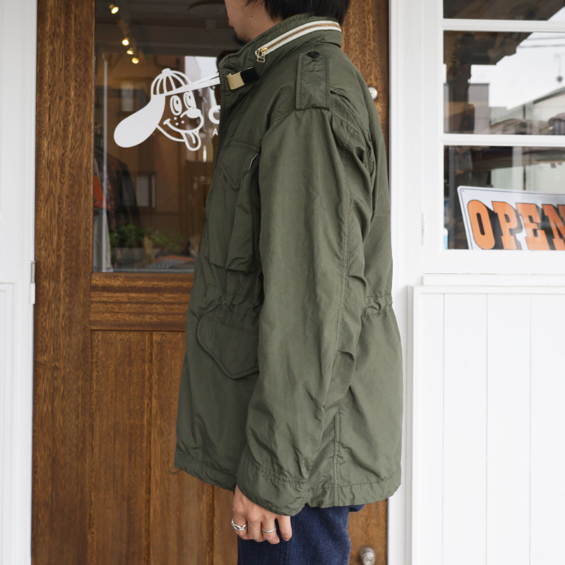 美品】M.I.D.A 【塩水水槽】 ? /ミダ M-65ミリタリーブルゾン オリーブ