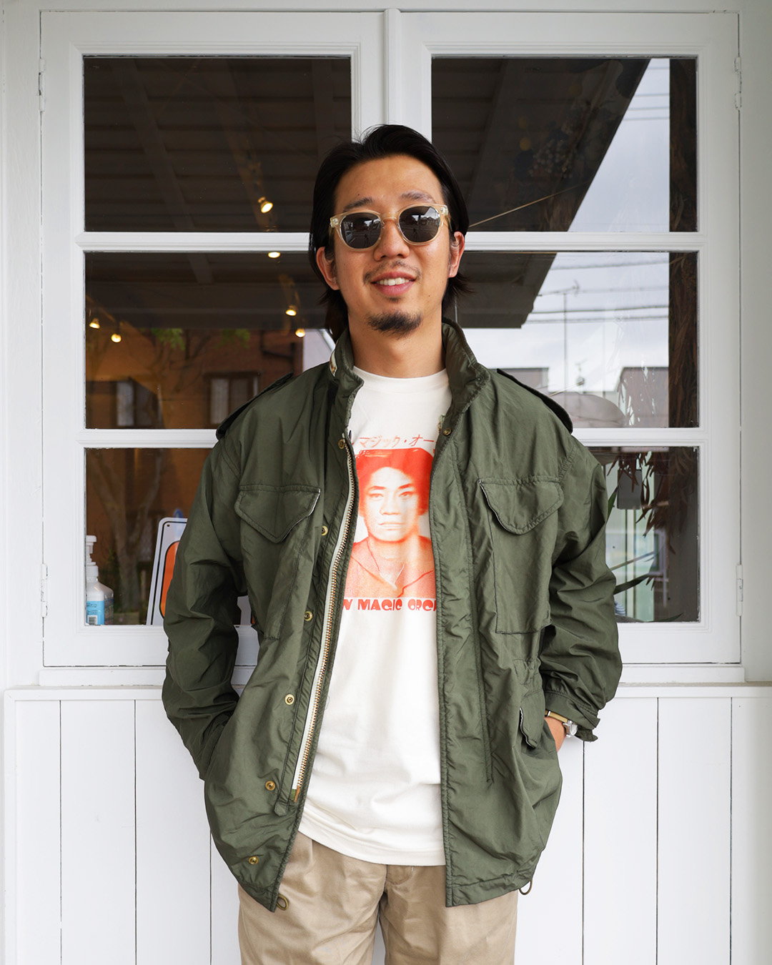 MIDA ミダ US Army M-65 Jacket M-65ジャケット マスタード 