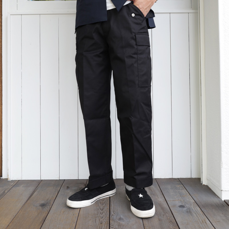 BARNSTORMER DRESS 6P CARGO 1323P BLACK RIP STOP – by CITRON 