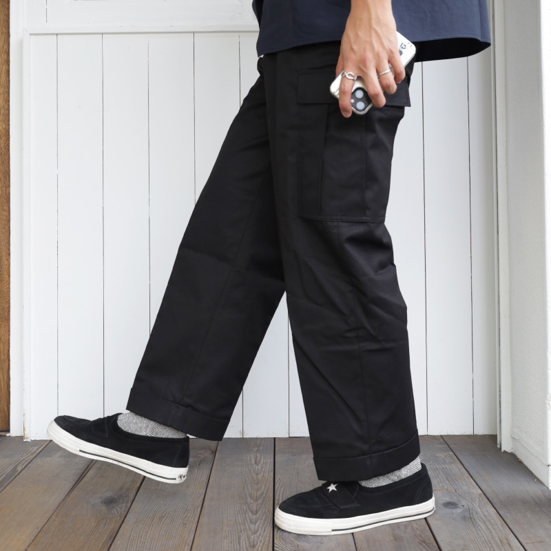 BARNSTORMER DRESS 6P CARGO 1323P BLACK RIP STOP – by CITRON