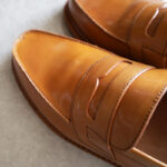 JOSEPH MALINGE ◆ コインローファー ブラウン UK8.5 JOSEPH MALINGE ◇ コインローファー ブラウン UK8.5
