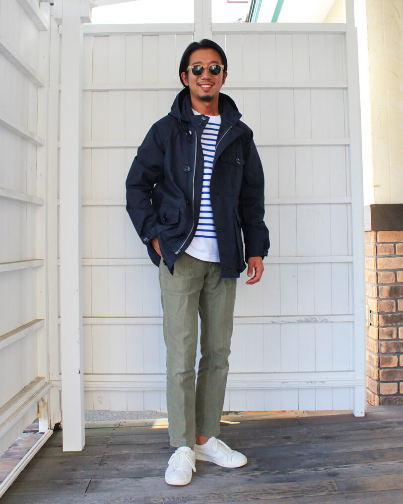 WORKERS RAF PARKA VENTILE NAVY – by CITRON