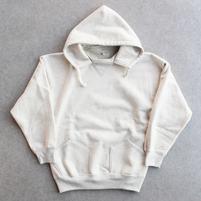 WORKERS Heavy Sweat “ATOZUKE-PARKA” Oatmeal – by CITRON