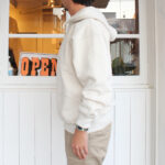 WORKERS Heavy Sweat “ATOZUKE-PARKA” Oatmeal – by CITRON
