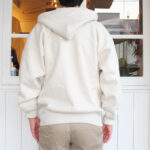 WORKERS Heavy Sweat “ATOZUKE-PARKA” Oatmeal – by CITRON