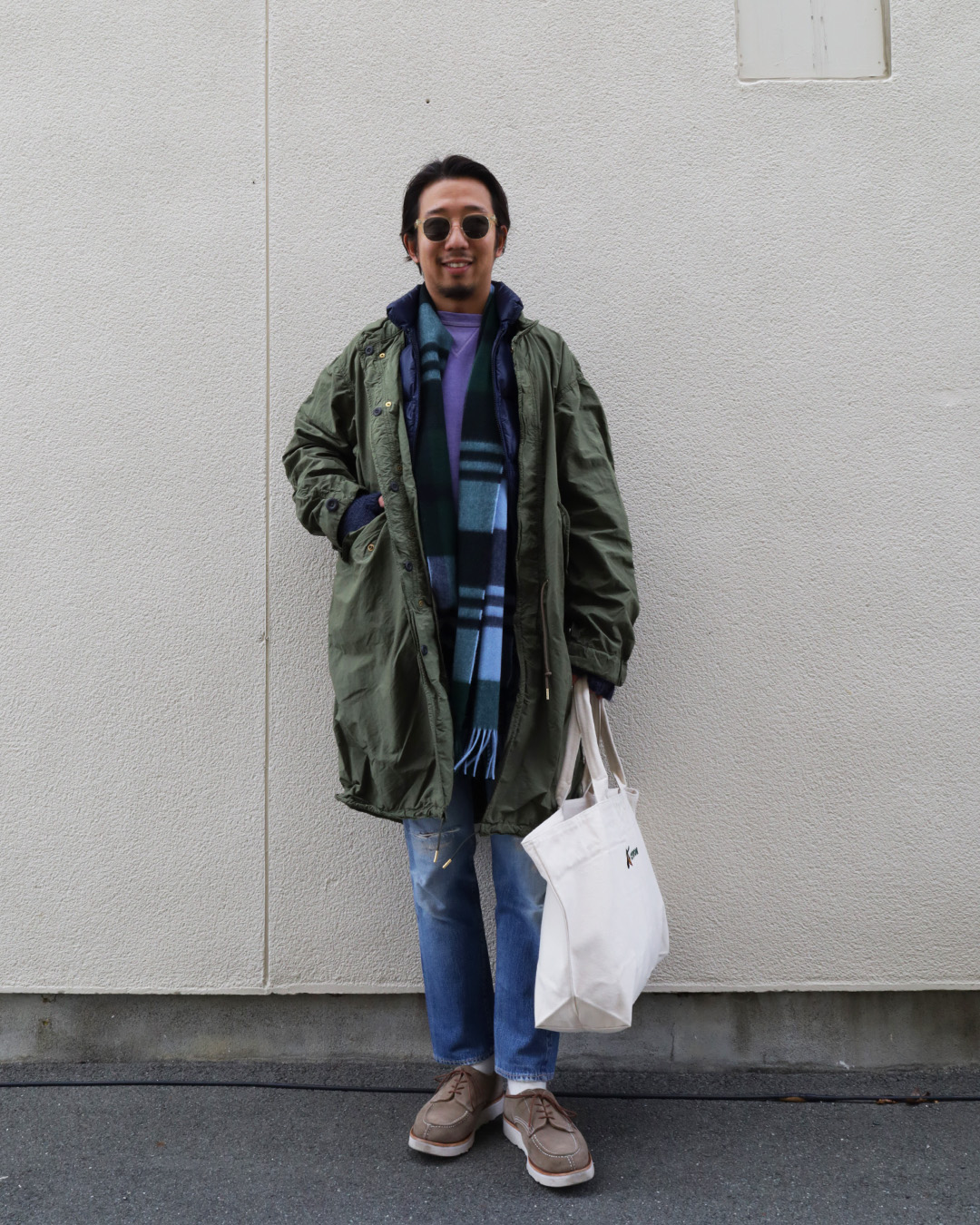 MIDA M65 FISHTAIL COAT OLIVE – by CITRON