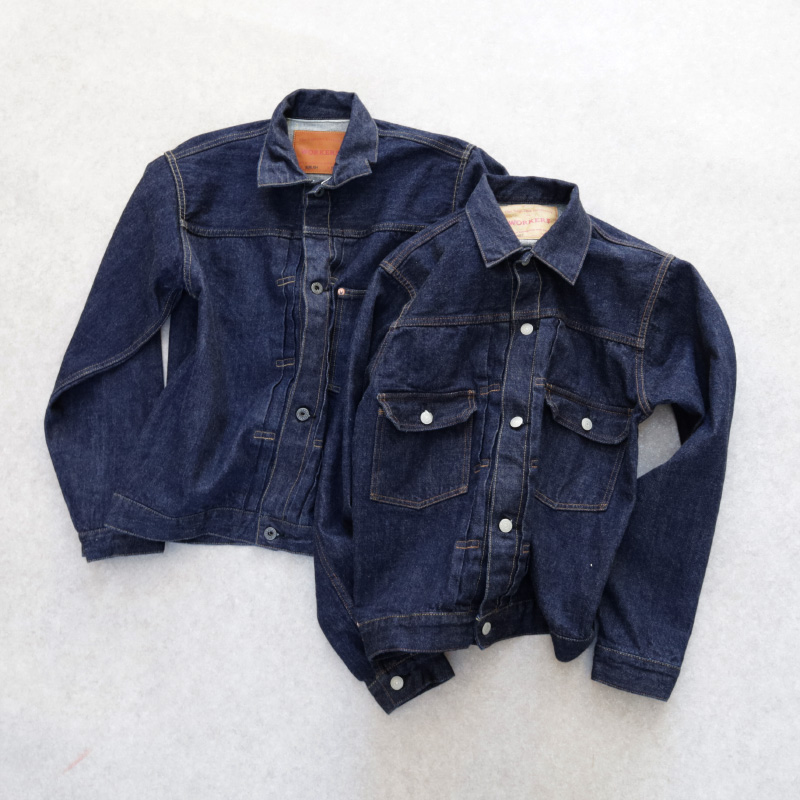 WORKERS Lot 807, Denim Jacket, 13.75 oz, Indigo Raw Denim 