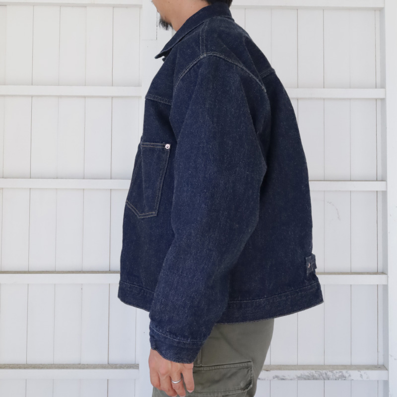 WORKERS Lot 806XH, Denim Jacket, Buckle T-Back 14.7 oz, Indigo Raw 