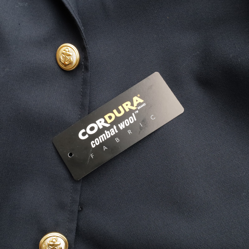 新品★五大陸 2018年新作 秋冬OK 10マンス CORDURA 強靭ウールギャバジン プレーン無地ブラック スーツ44★黒 新品☆五大陸 2018年新作 秋冬OK CORDURA 強靭ウールギャバジン