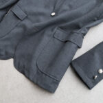 WORKERS IVY BLAZER, Combat Wool Tropical, Grey – by CITRON