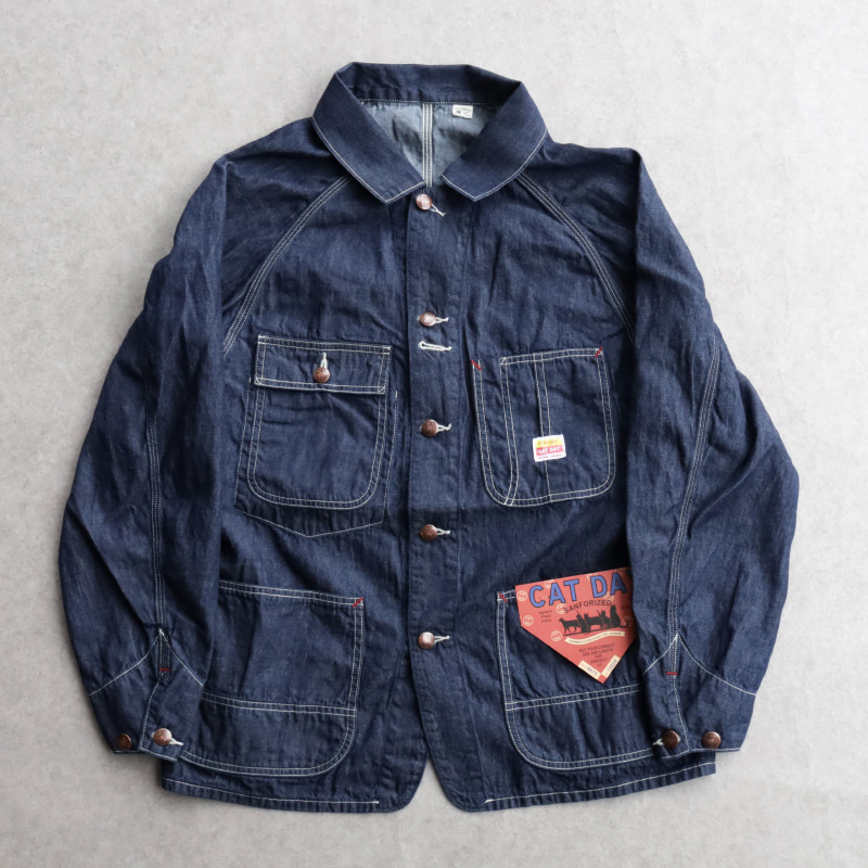 LITTLEBIG 22ss Denim Coveralls インディゴ（WORKERS CAT DAY 