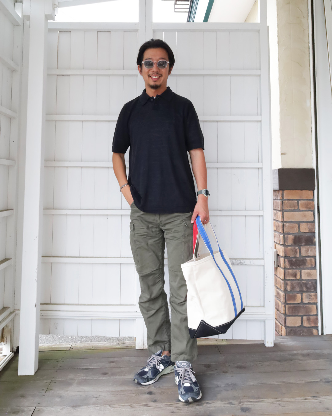 GRP 2 Buttons Polo S/S Linen Navy Blue – by CITRON