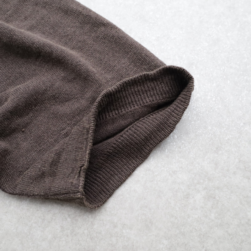 GRP 2 Buttons Polo S/S Linen Brown – by CITRON