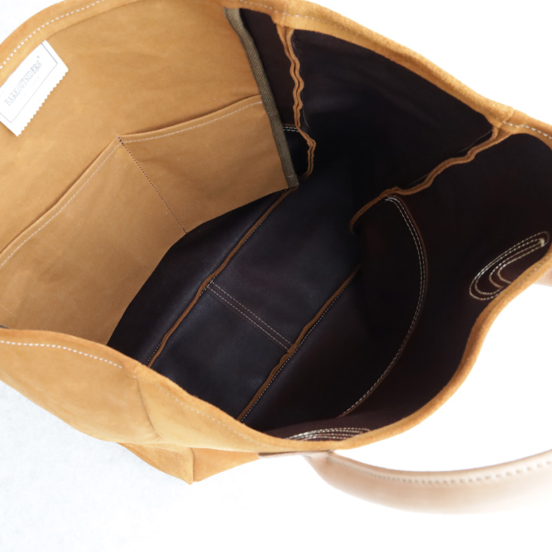 Bark Outsiders “OLD CARRY TOTE ” Suede×Natural – by CITRON