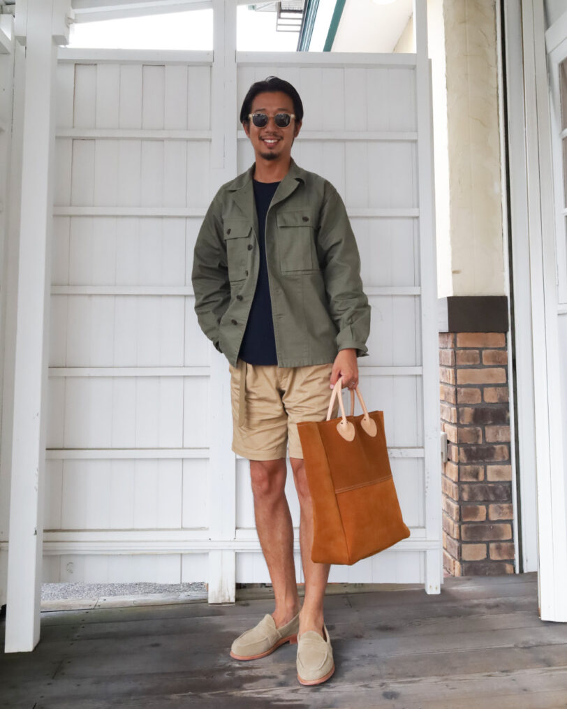 WORKERS M-43 Shirt Jacket, Herringbone OD – by CITRON