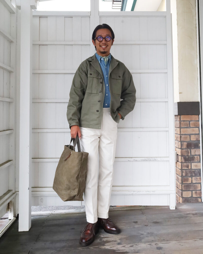 WORKERS M-43 Shirt Jacket, Herringbone OD – by CITRON