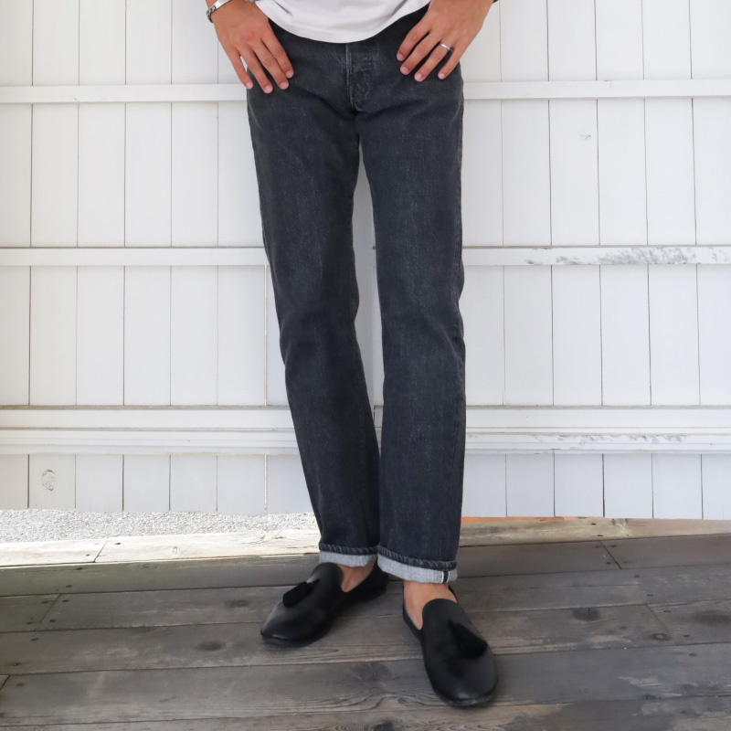 WORKERS Lot.801 Straight Jeans Black – by CITRON
