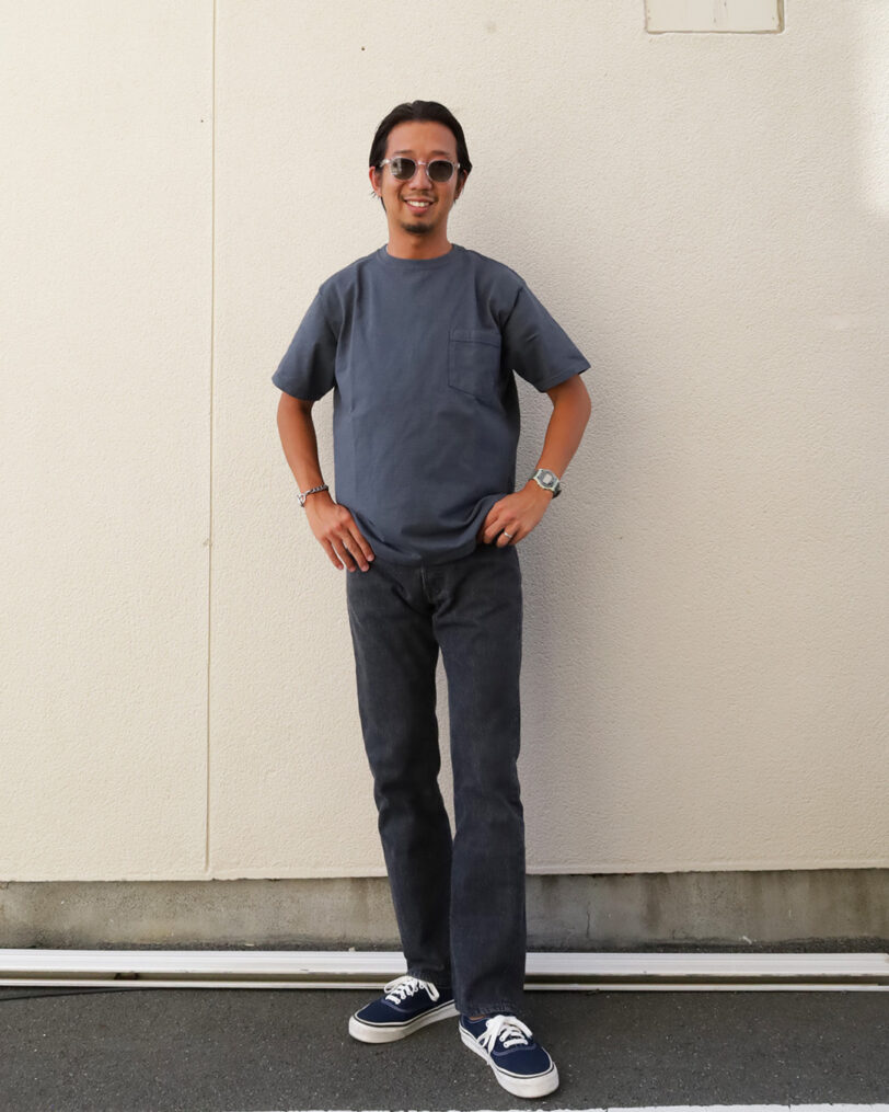 WORKERS Lot.801 Straight Jeans Black – by CITRON