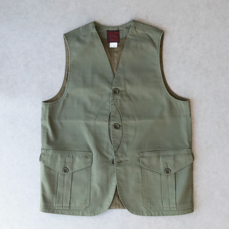 WORKERS Cruiser Vest Reversed Sateen, OD – by CITRON
