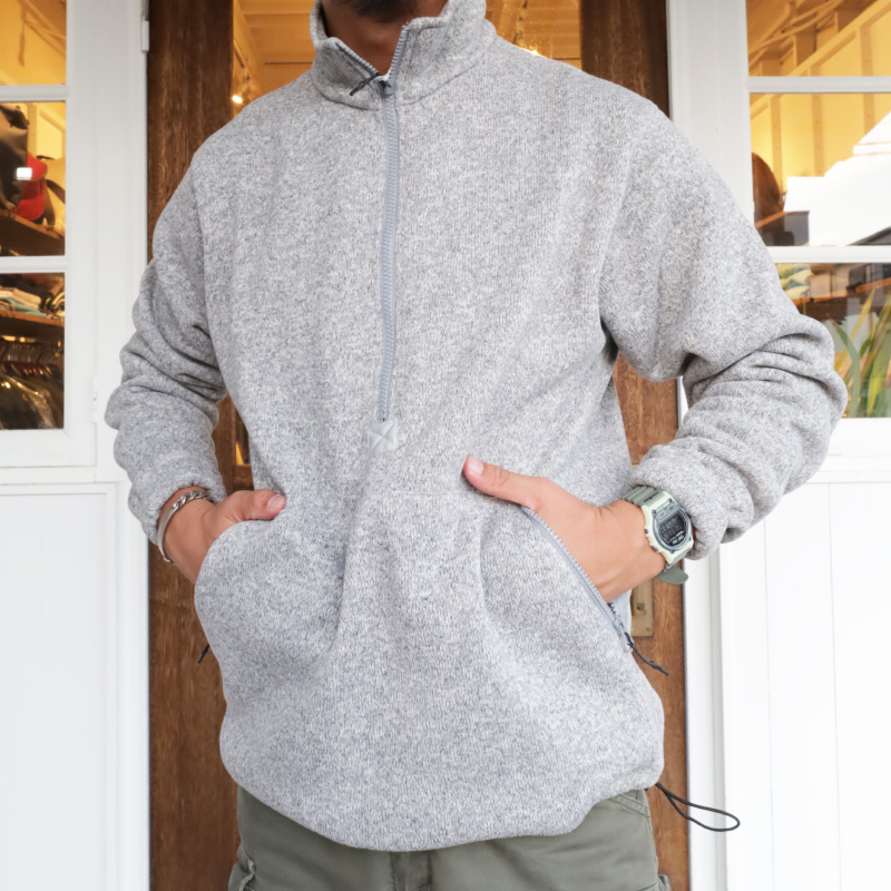 Burlap Outfitter KNIT FLEECE HALF ZIP TOP – by CITRON