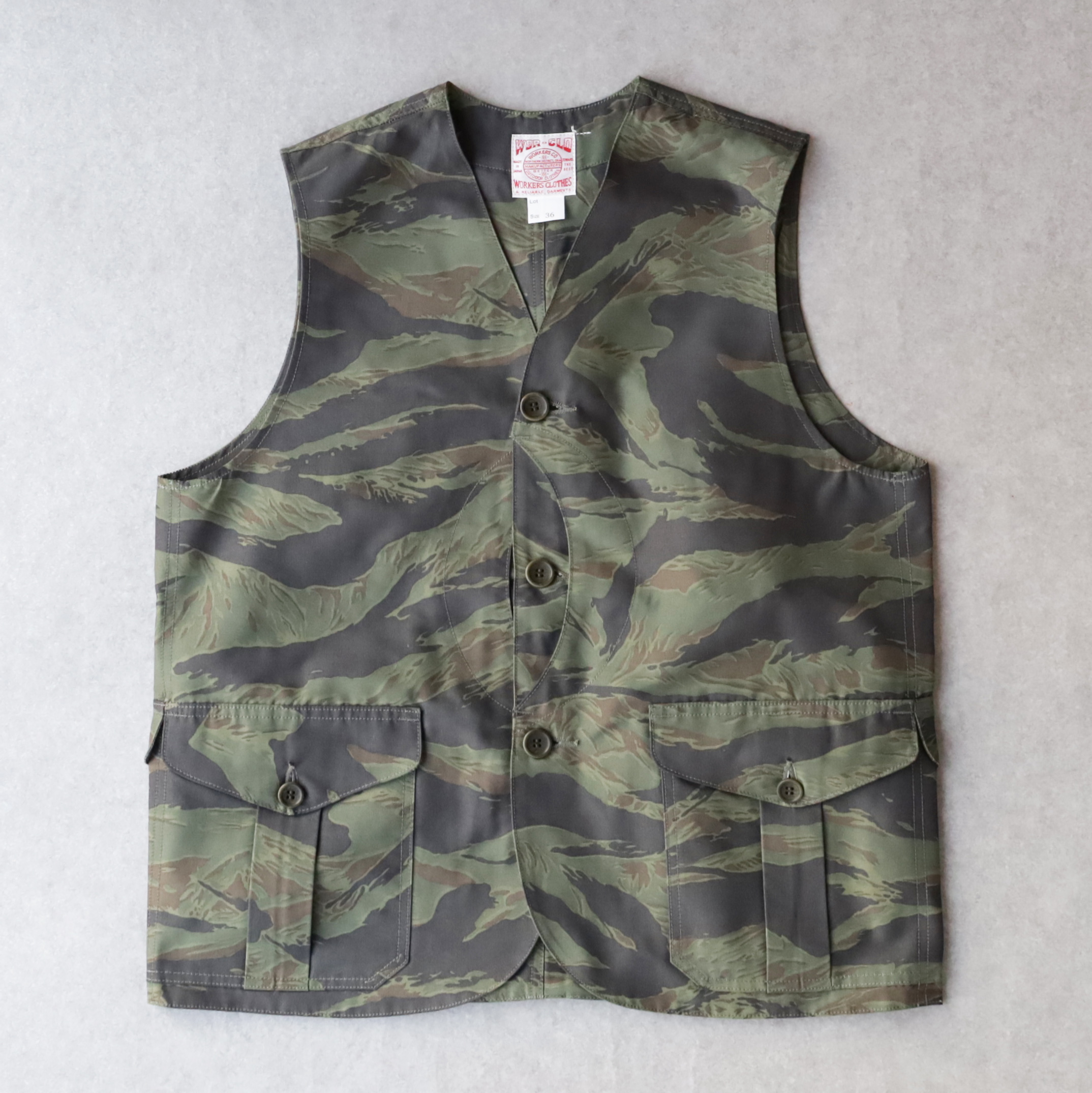 WORKERS Cruiser Vest Tiger Stripe – by CITRON
