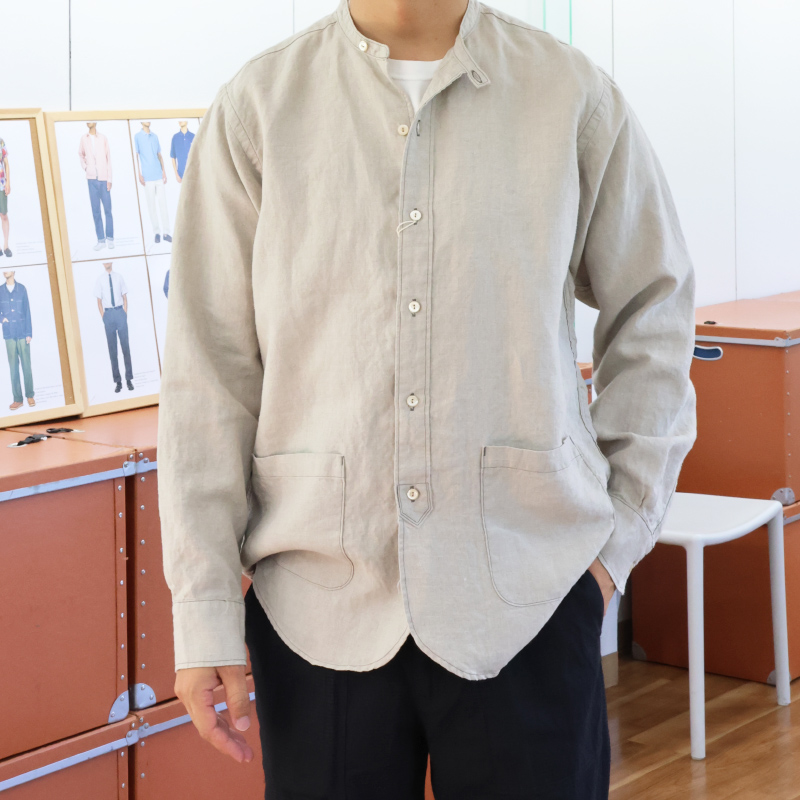 2026SS 予約済みのお客様専用ページ WORKERS Band Collar Shirt – by 