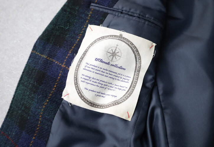 シャギードッグニットを着るように