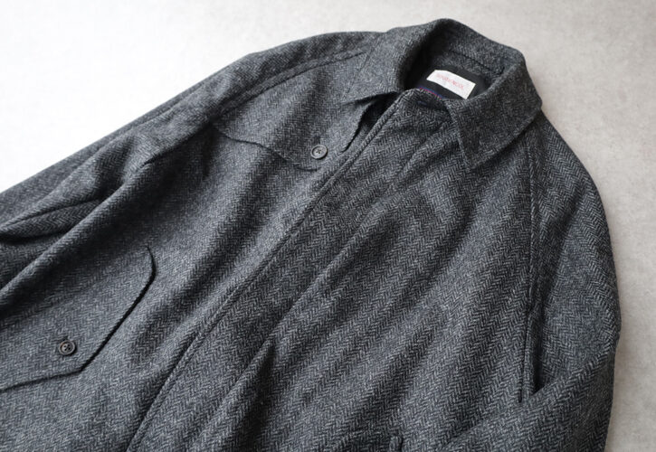 ヘリンボーンツイードも実に渋い