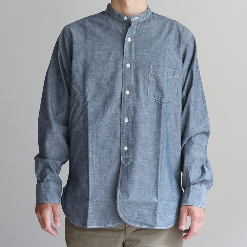 WORKERS Band Collar Shirt – by CITRON